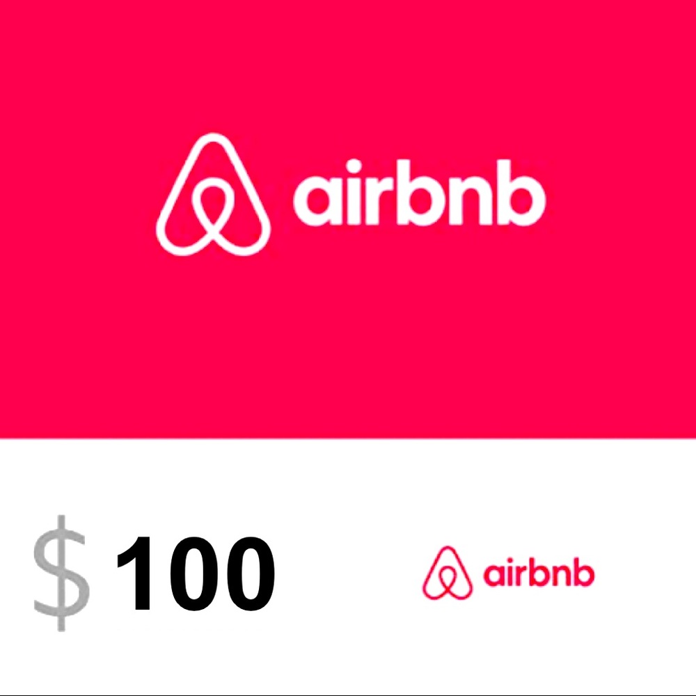 $100 AIRBNB ELECTRONIC GIFT CARD